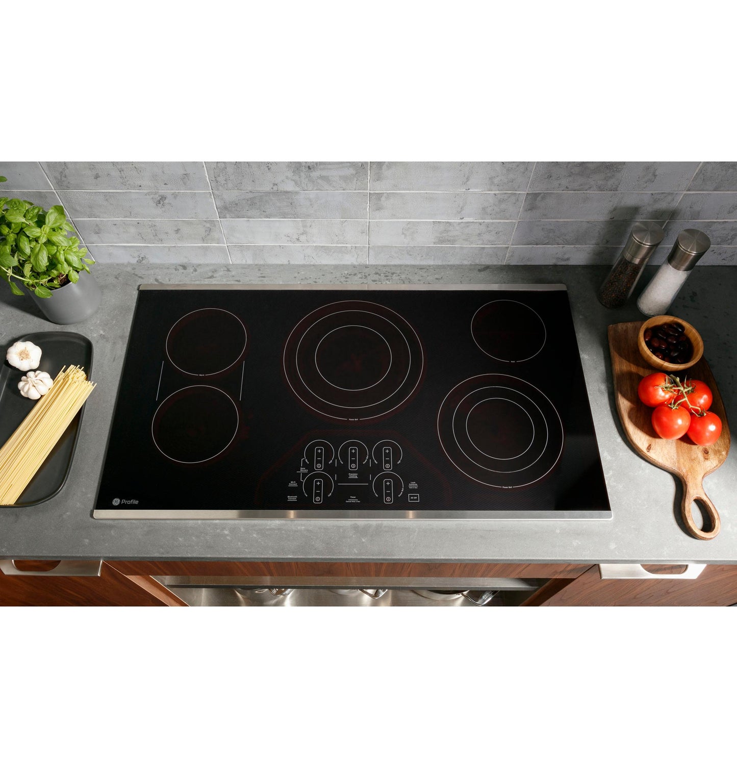 GE APPLIANCES PEP9036STSS GE Profile 36"" Built-in Touch Control Cooktop