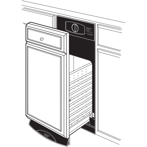 GE APPLIANCES UCG1510NII GE Appliances Universal 15"" Built-in Compactor