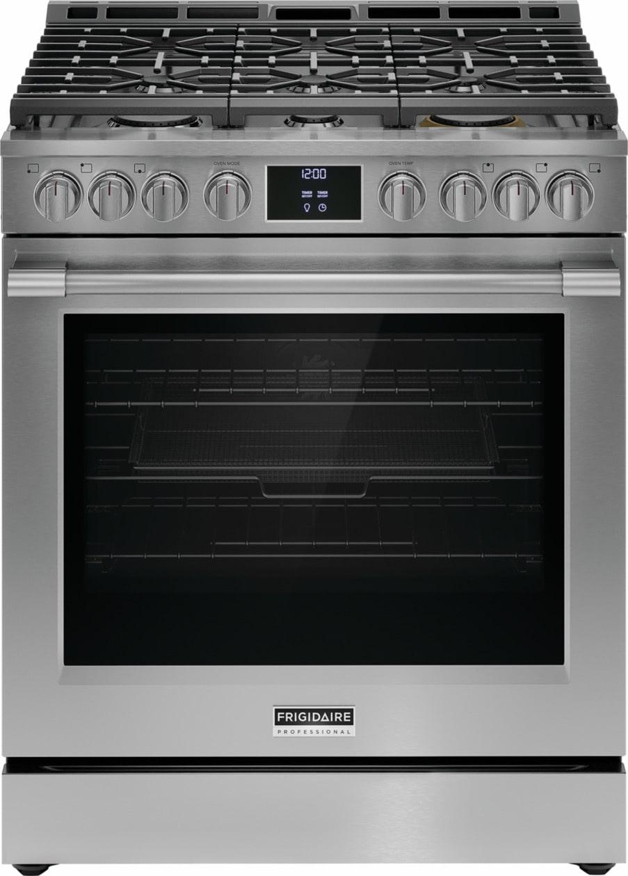 FRIGIDAIRE PCFG3080AF Frigidaire Professional 30"" Gas Range With No Preheat and Air Fry