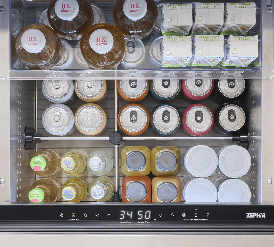 ZEPHYR PRRD24C2ASOD Zephyr 24"" Outdoor Dual Zone Refrigerator Drawers