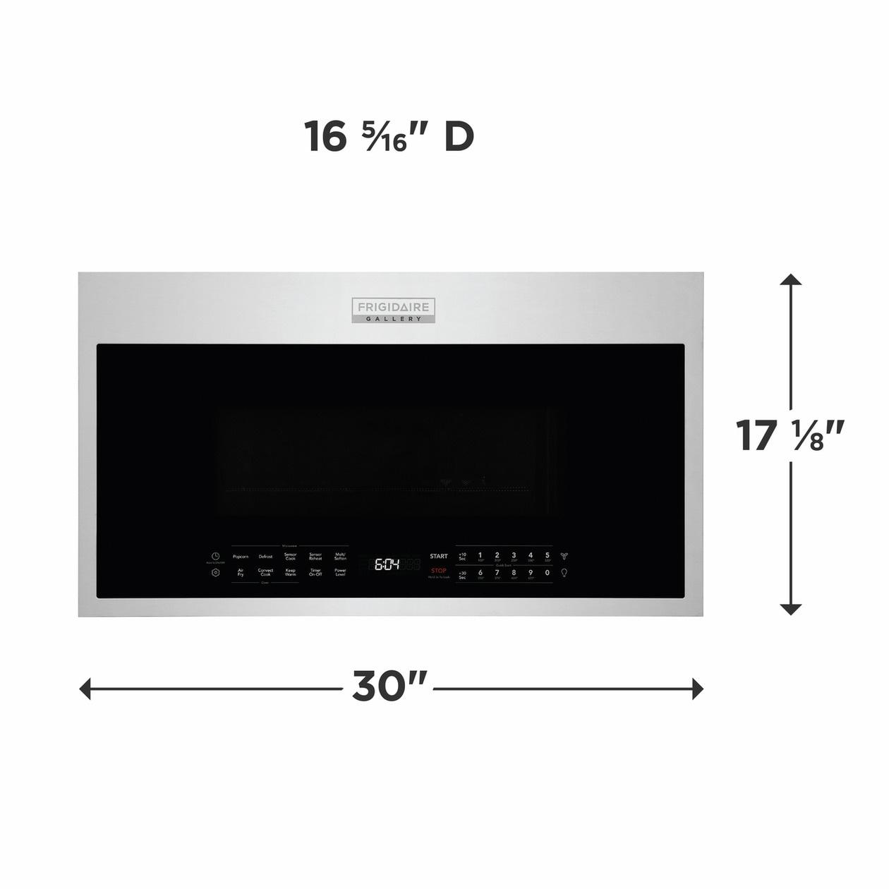 FRIGIDAIRE GMOS1968AF Frigidaire Gallery 1.9 Cu. Ft. Over-the Range Microwave With Air Fry
