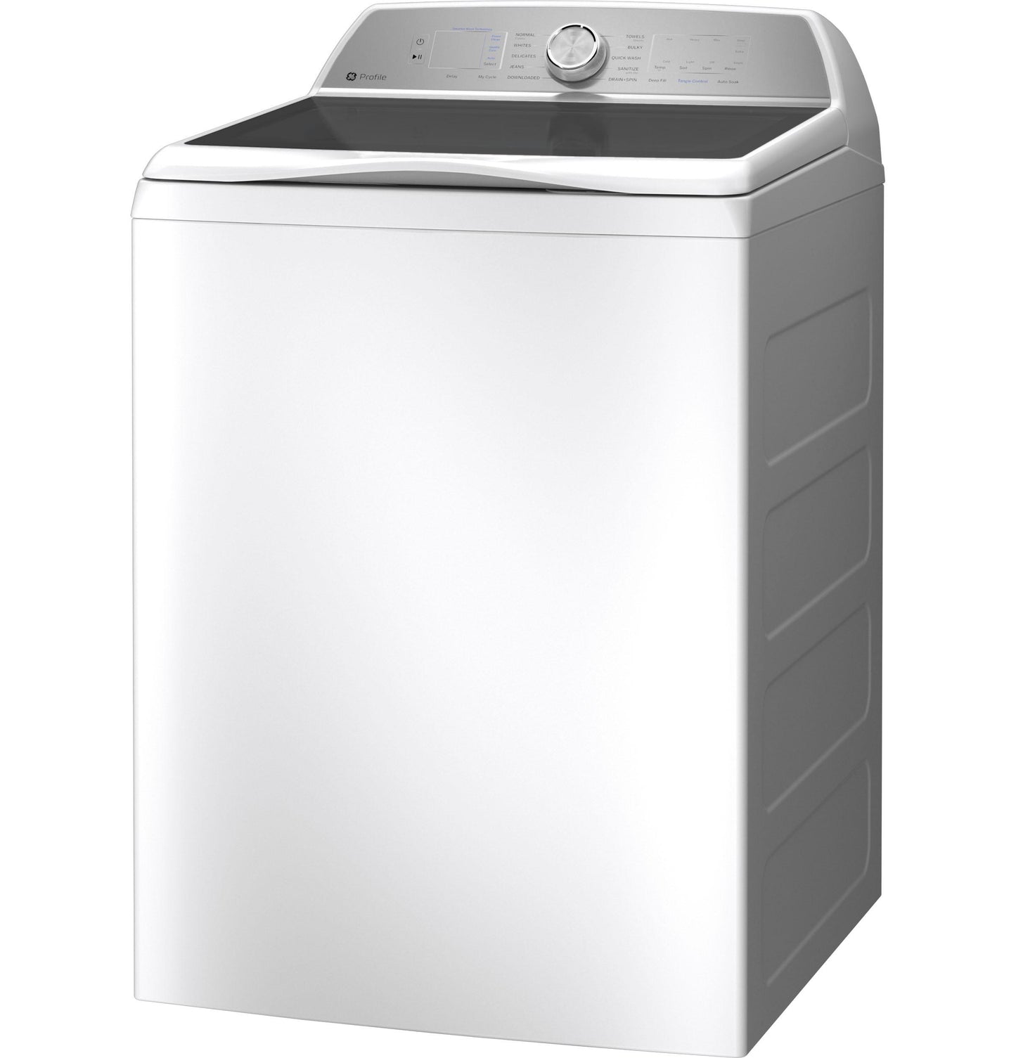 GE APPLIANCES PTW605BSRWS GE Profile 4.9 Cu. Ft. Capacity Washer With Smarter Wash TECHNO...