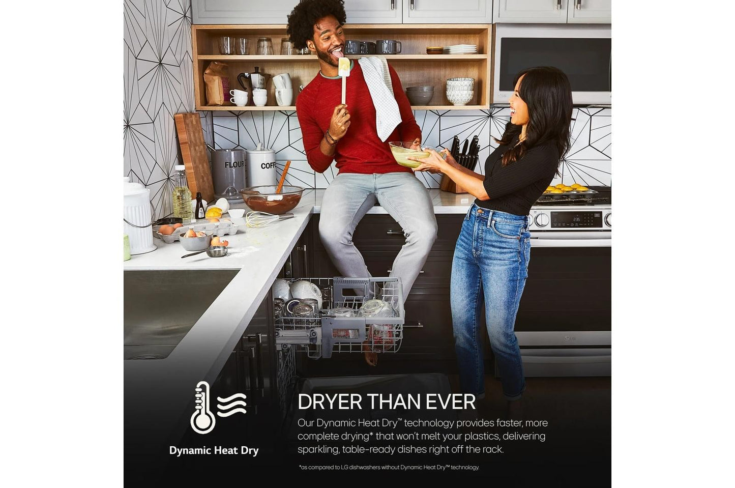 LG LDTH555NS Top-control Dishwasher With 1-hour Wash & Dry, Quadwash Pro, AND...
