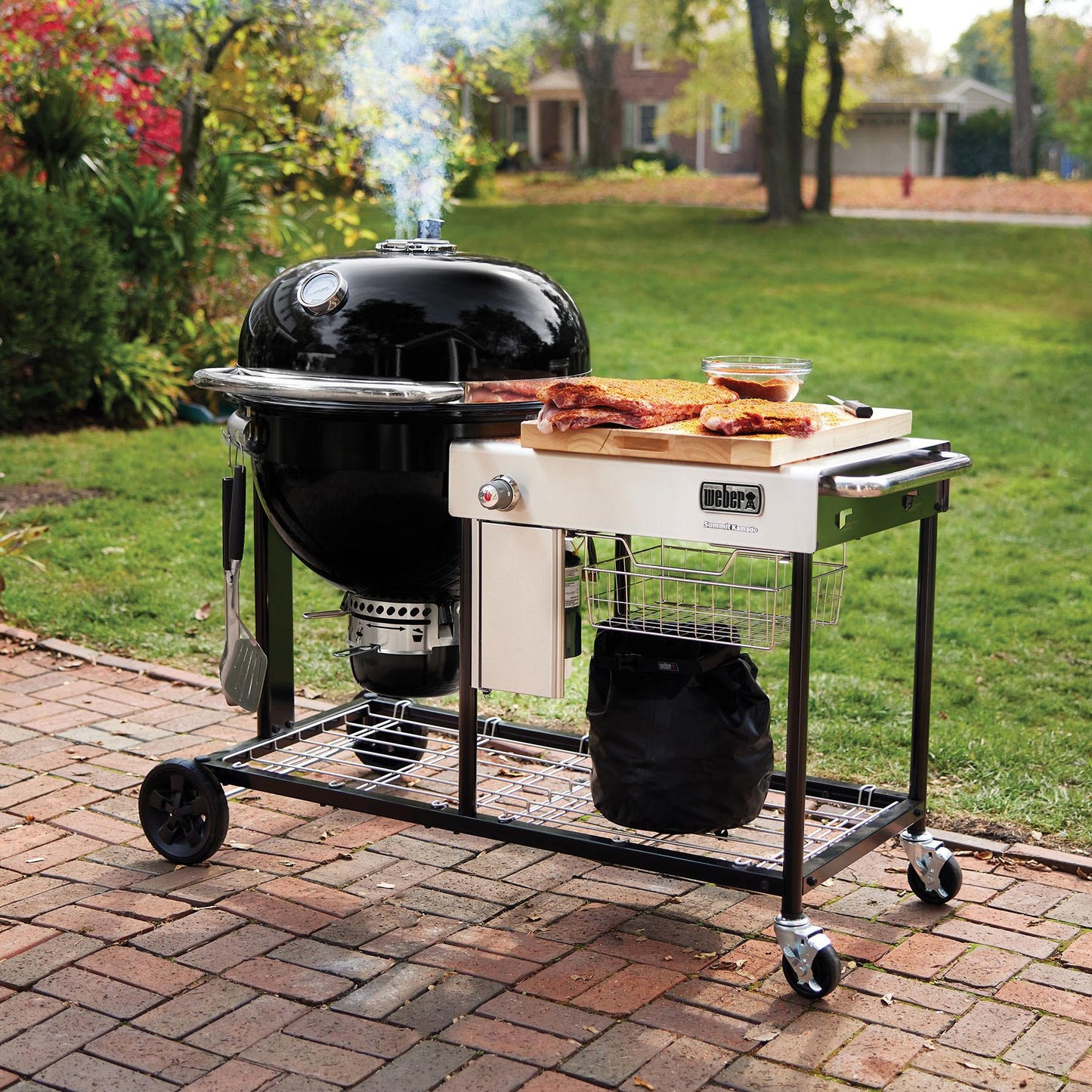WEBER 18501101 Weber Summit Kamado S6 Charcoal Grill - 24 Inch Black