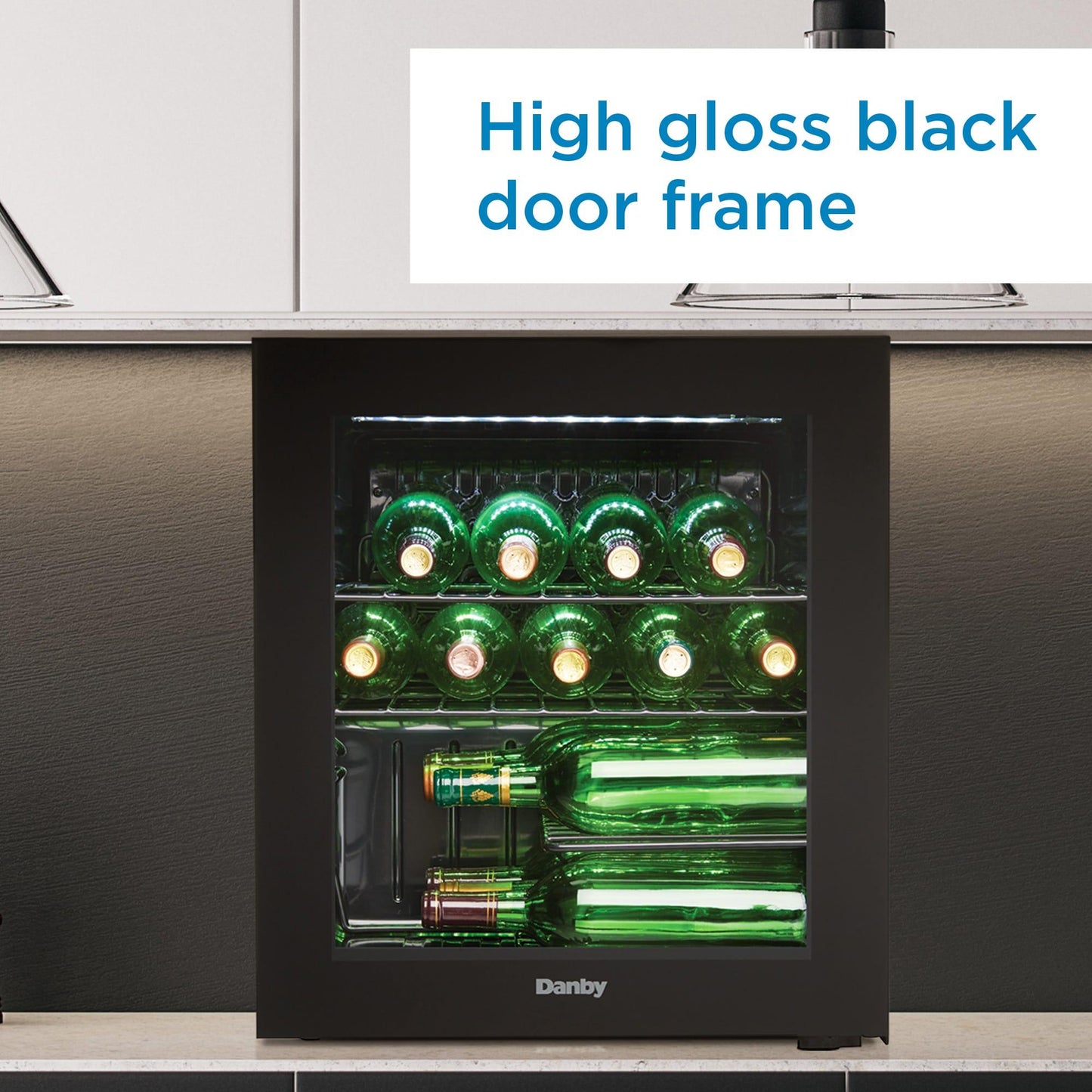 DANBY DWC018A1BDB Danby 1.8 Cu. Ft. Wine Cooler