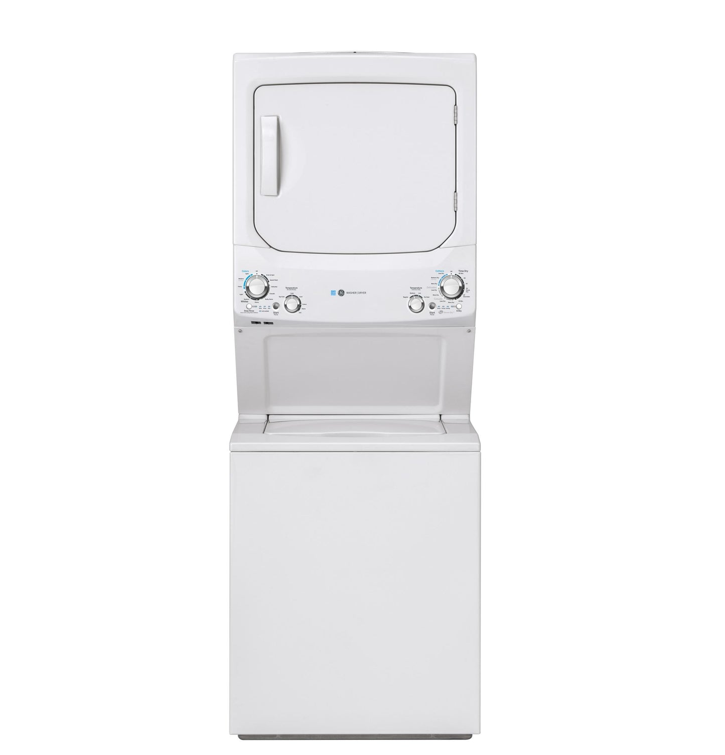 GE APPLIANCES GUD27GESNWW GE Unitized Spacemaker 3.9 Cu. Ft. Capacity Washer With STAINLES...