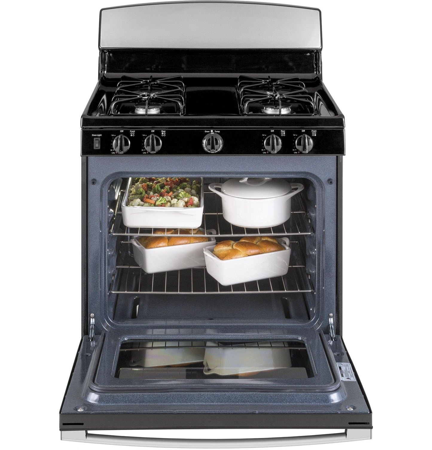 GE APPLIANCES JGBS30RETSS Ge 30"" Free-standing Gas Range