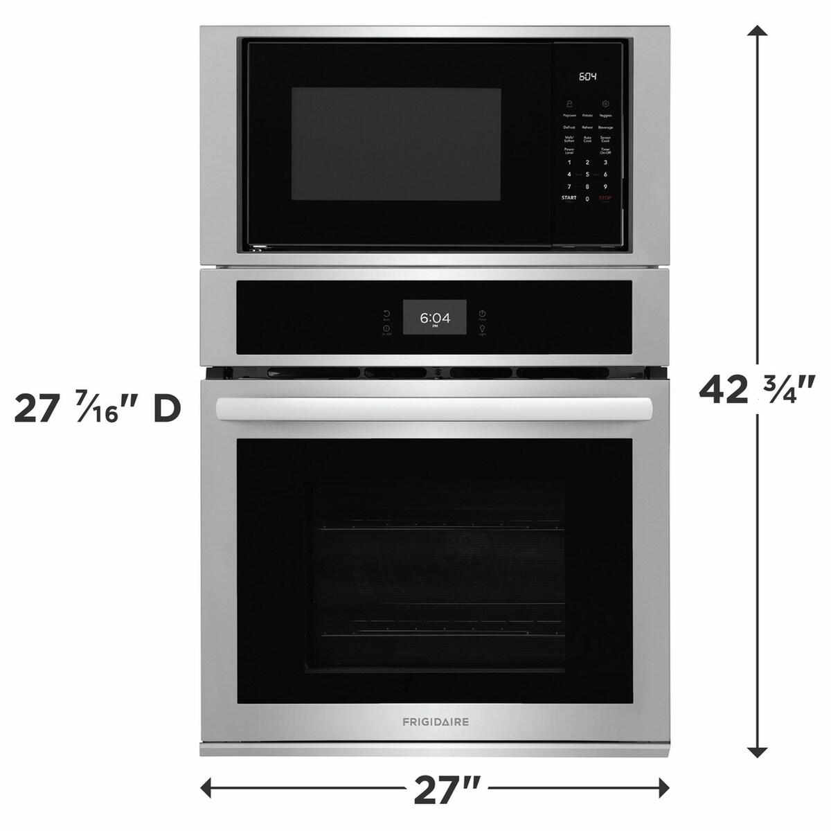FRIGIDAIRE FCWM2727AS Frigidaire 27'' Electric Wall Oven/microwave Combination