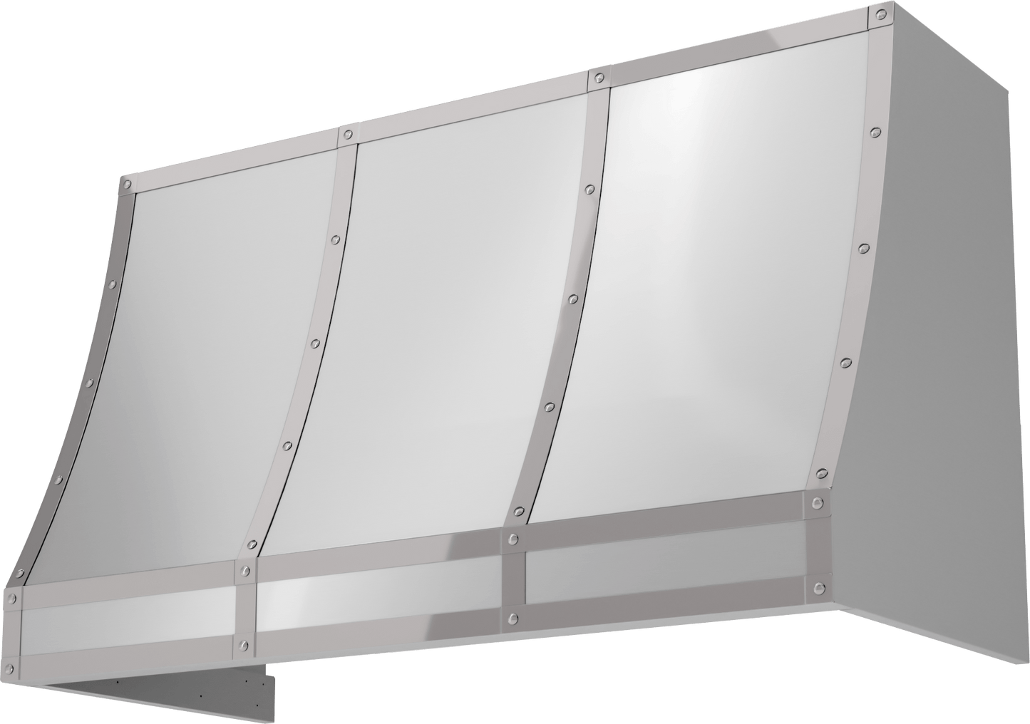 ZEPHYR CHFT48ASX Zephyr Forte Wall Custom Hood, 48in, Ss, Body Only