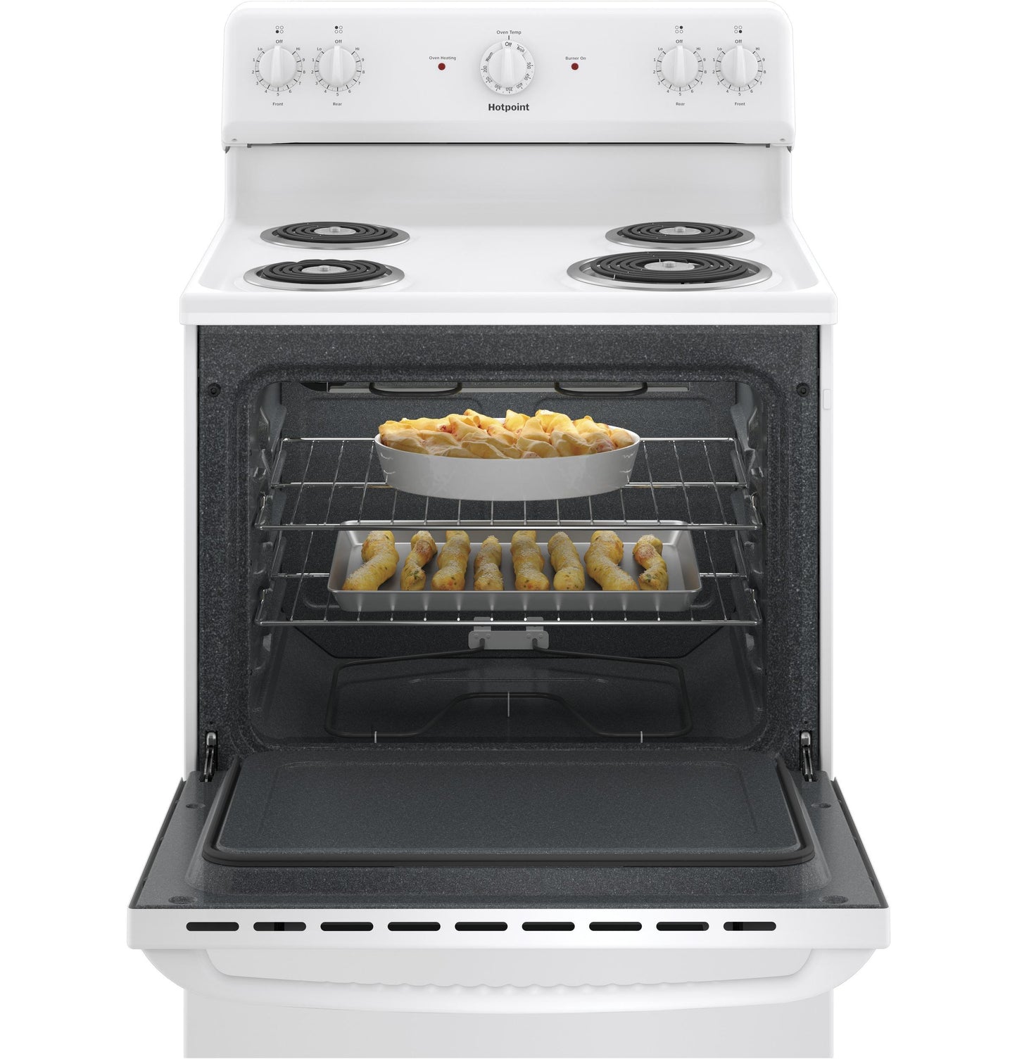 HOTPOINT RBS160DMWW Hotpoint 30"" Free-standing Electric Range