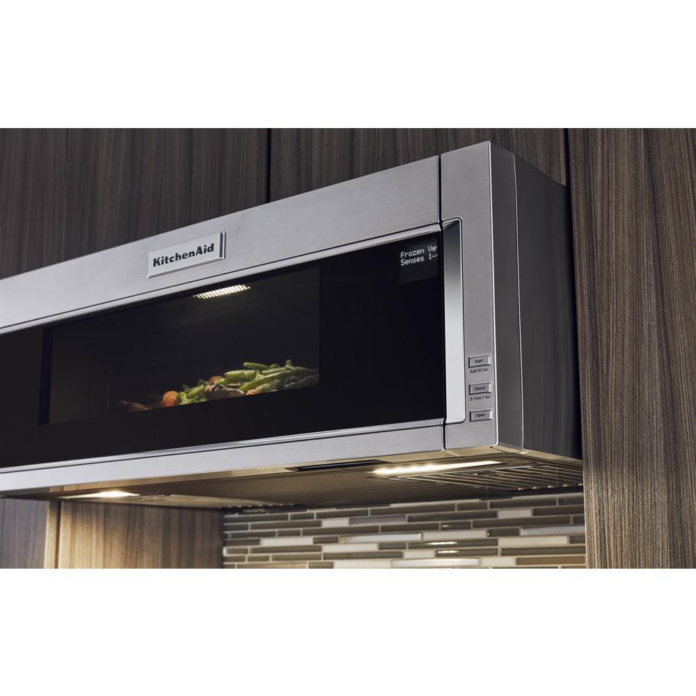 KITCHENAID KMLS311HSS 1000-watt Low Profile Microwave Hood Combination - Stainless Steel
