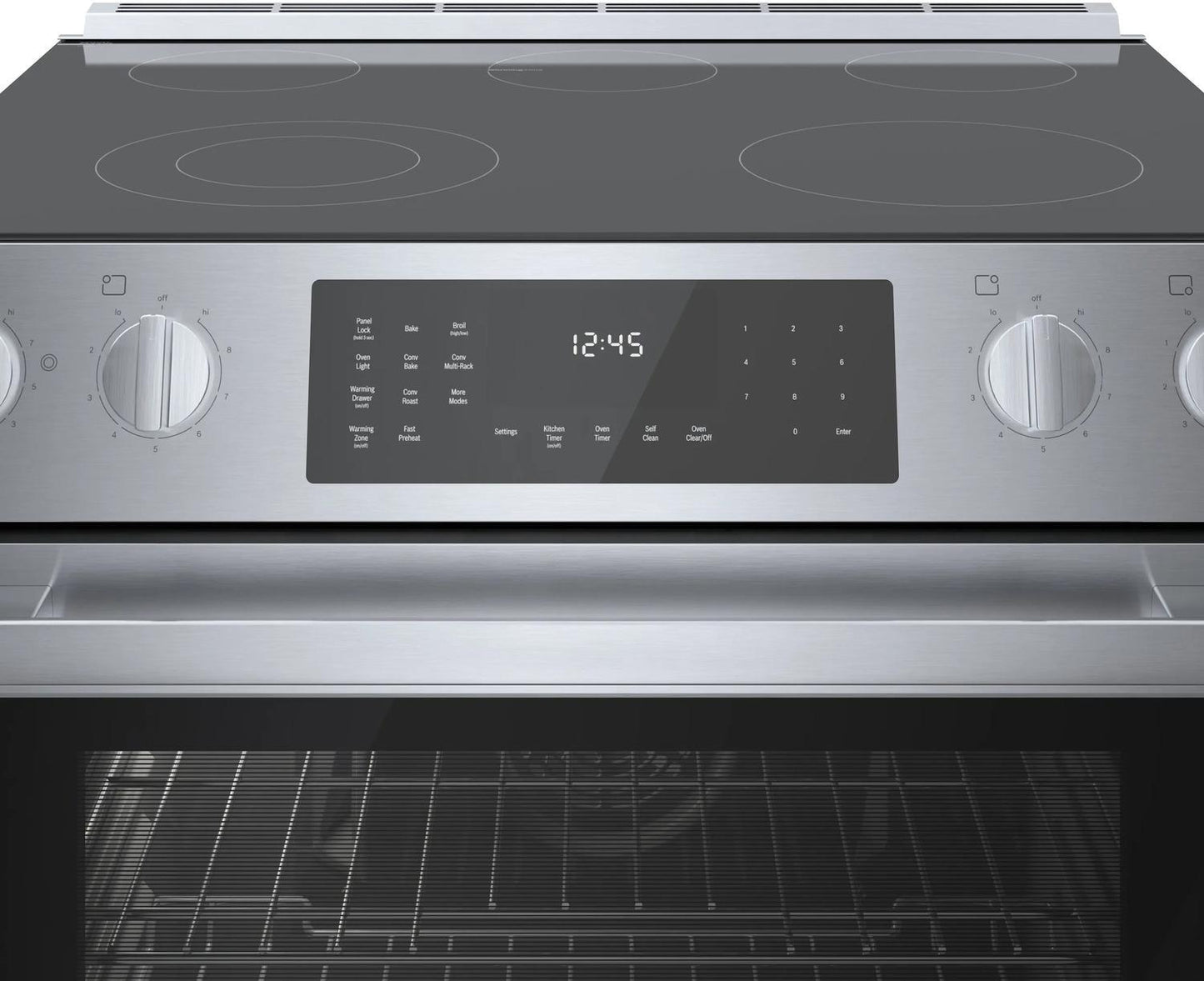 BOSCH HEI8056U Bosch Electric Slide-in Range 30'' Stainless Steel