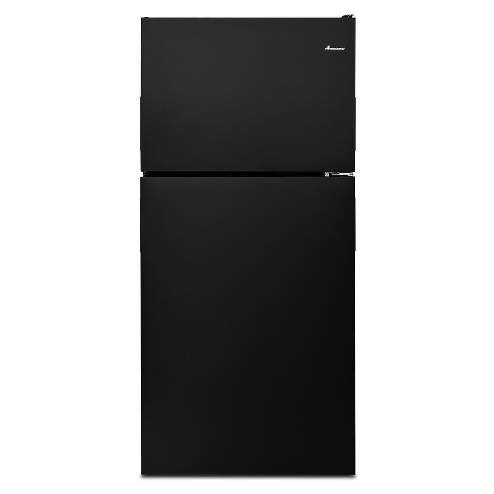AMANA ART318FFDB 30-inch Wide Top-freezer Refrigerator With Glass Shelves - 18 Cu. F...