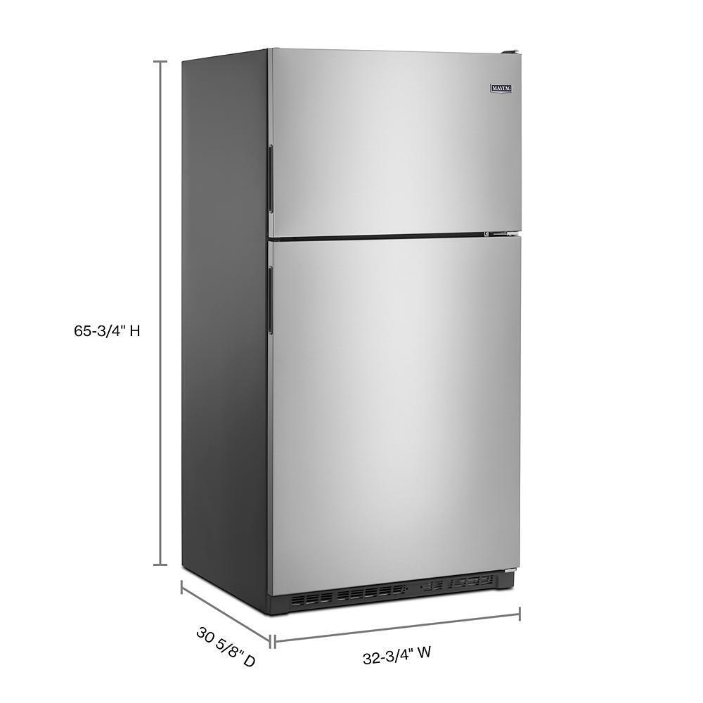 MAYTAG MRT311FFFZ Maytag 33-inch Wide Top Freezer Refrigerator With Powercold F...