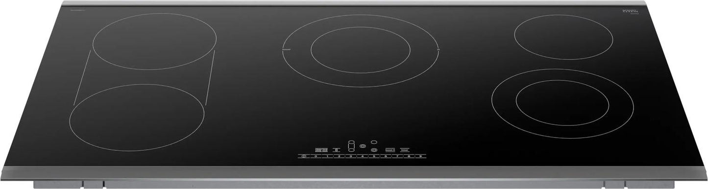 BOSCH NET8669SUC 800 Series Electric Cooktop 36'' Black, Surface Mount With Frame NE...