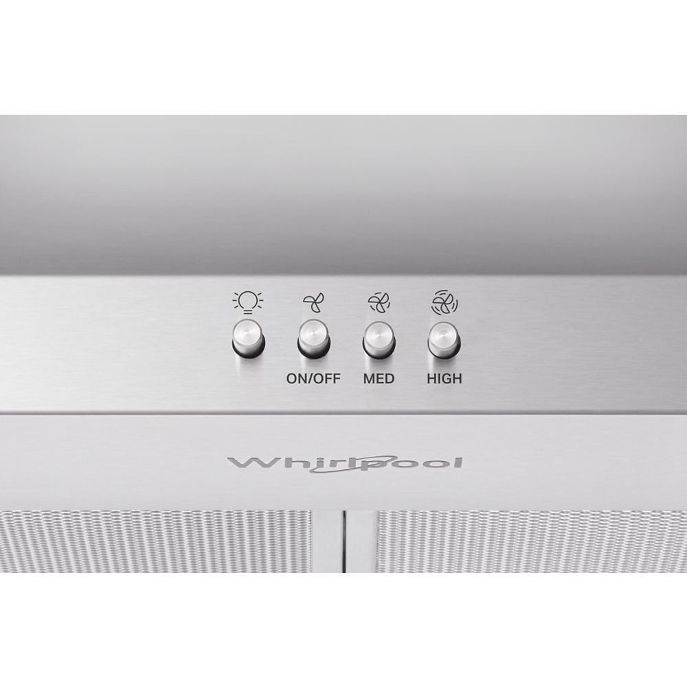 WHIRLPOOL WVW53UC6LS Whirlpool 36"" Chimney Wall Mount Range Hood
