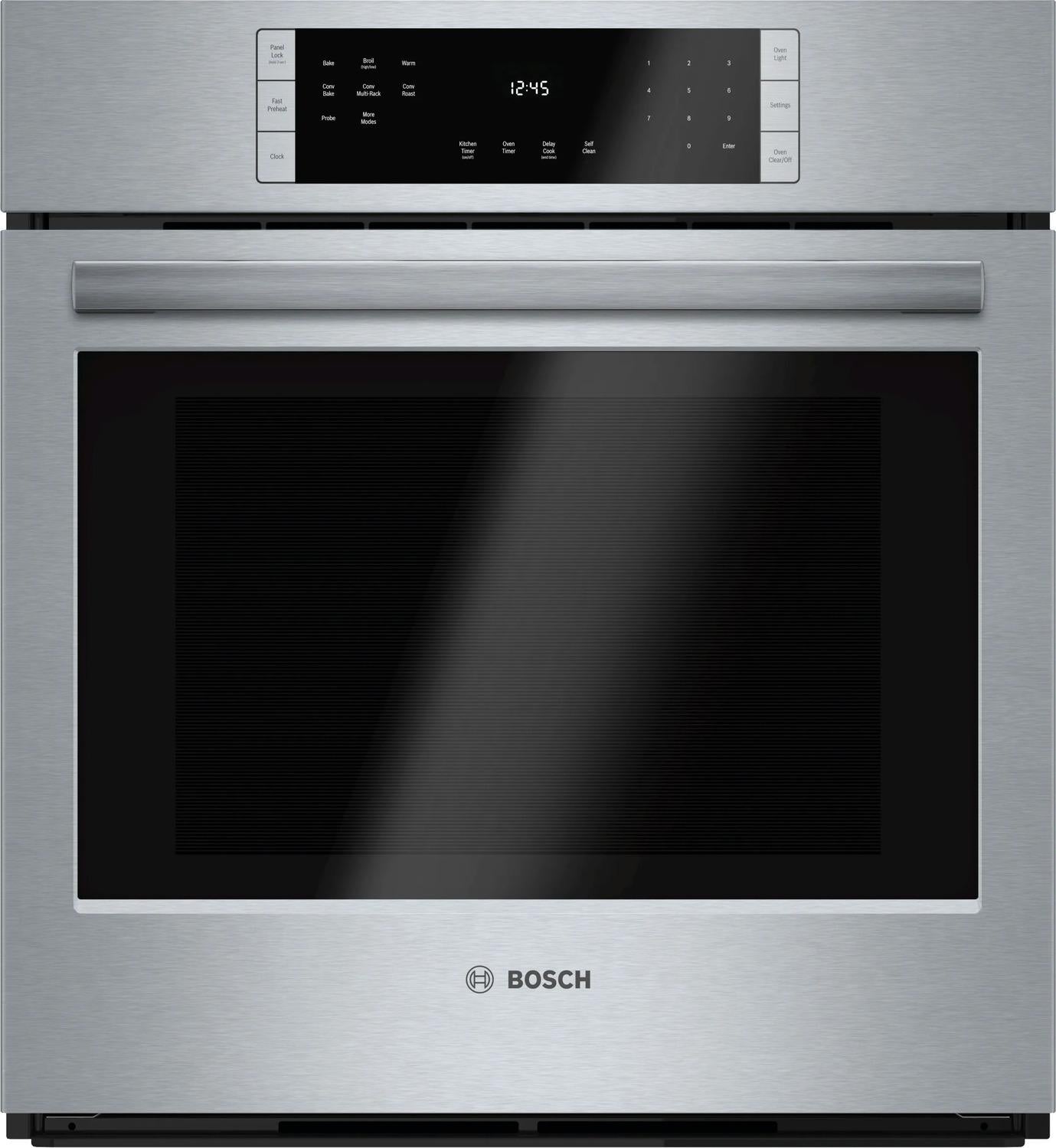 BOSCH HBN8451UC Bosch 27"" Single Wall Oven 800 Series - Stainless Steel