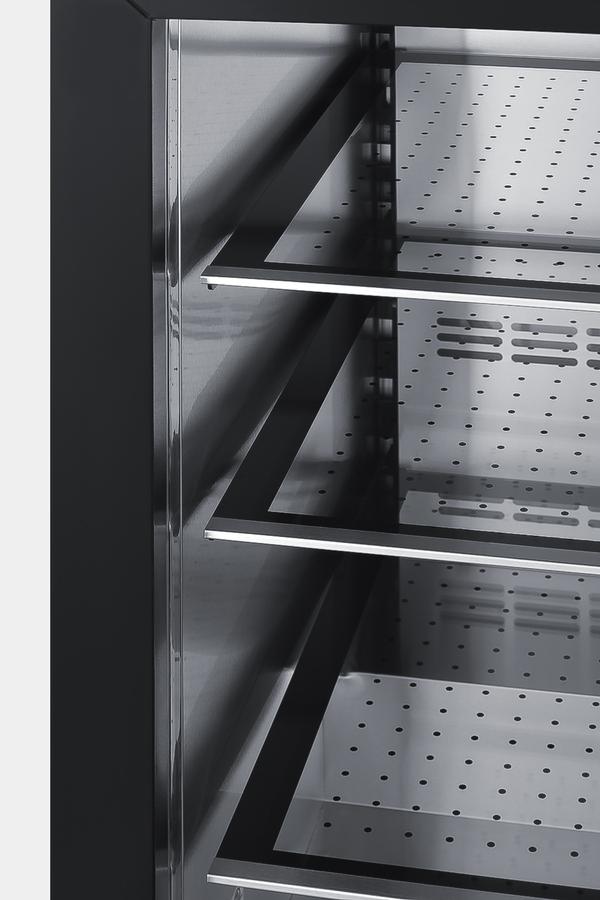 SUMMIT SCR610BLSDIF Built-in Undercounter Commercial All-refrigerator W/ss Interior, DI...