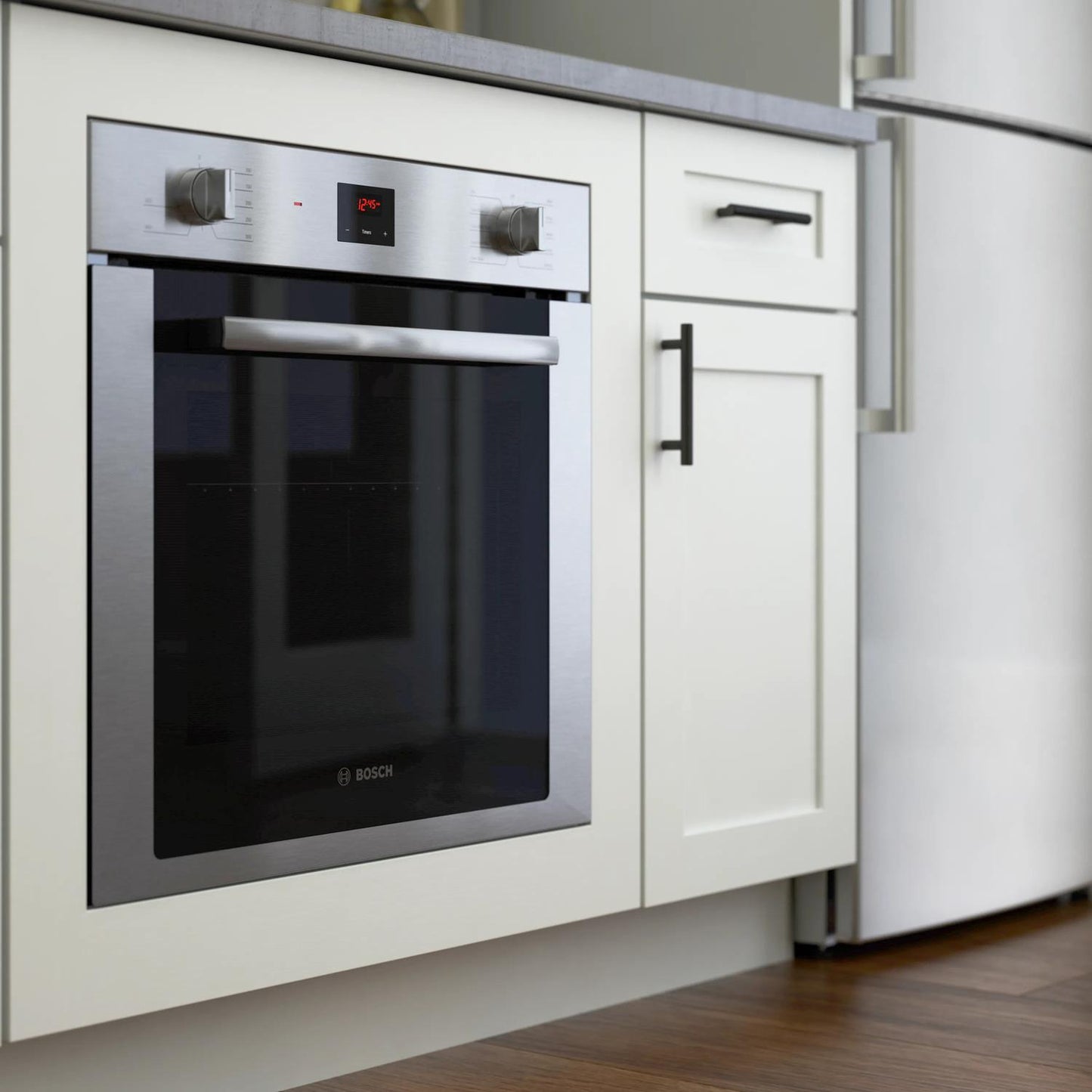 BOSCH HBE5453UC Bosch 500 Series Single Wall Oven 24'' Stainless Steel Hbe5453uc