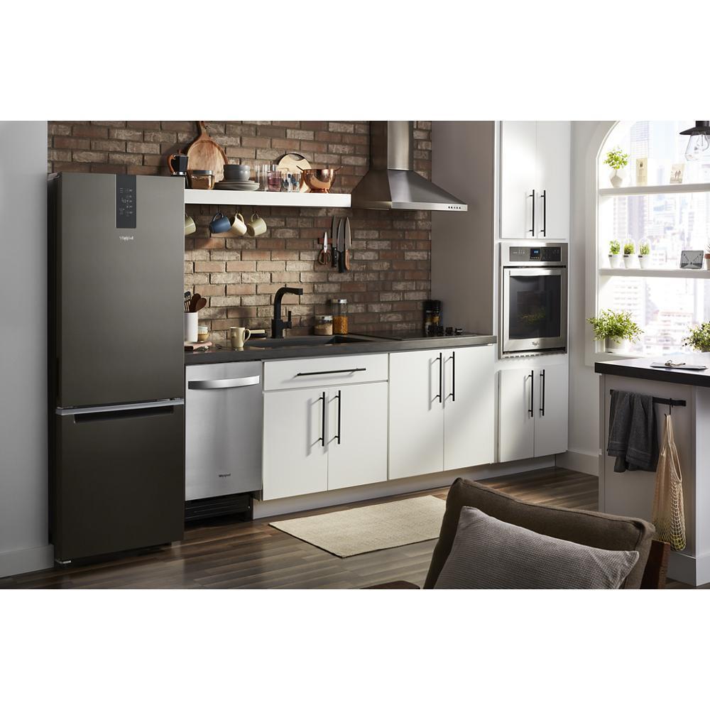 WHIRLPOOL WRB543CMJZ Whirlpool 24-inch Wide Bottom-freezer Refrigerator - 12.7 Cu. Ft.