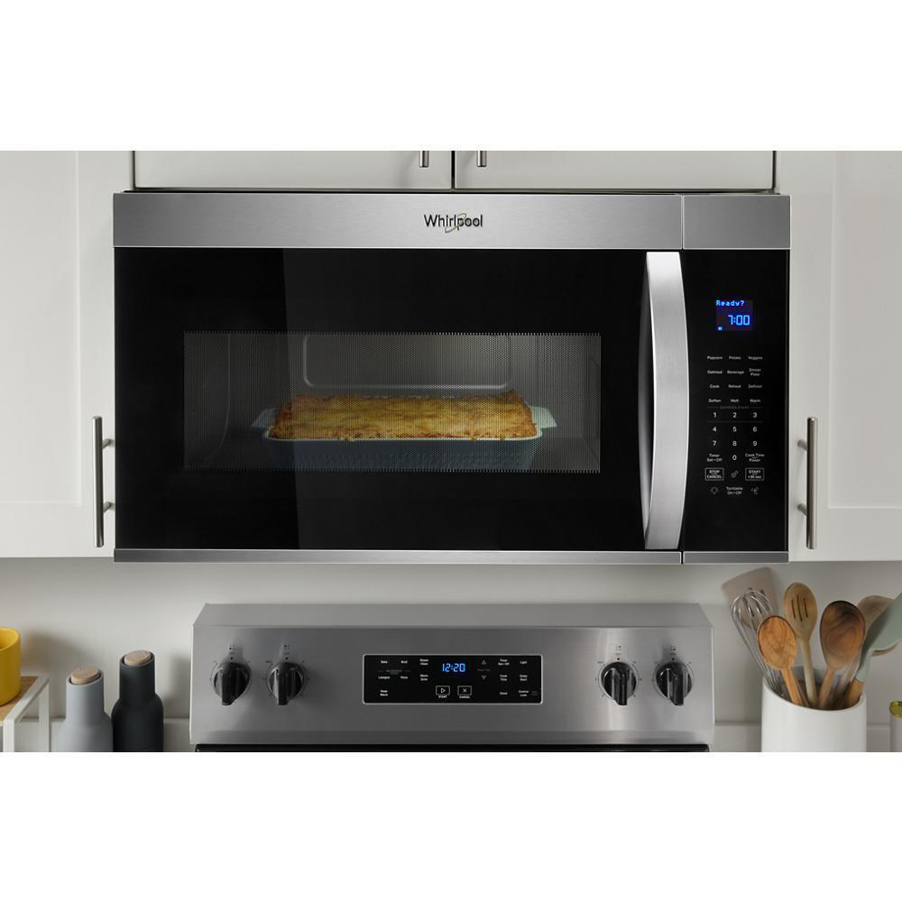 WHIRLPOOL WMMS3330RZ 30 W 1.9 Cu. Ft Over the Range Microwave With Sensor Cooking