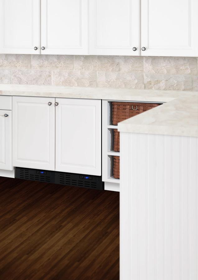 SUMMIT FF1843BIF 18"" Wide Built-in Undercounter All-refrigerator With A Panel-ready ...