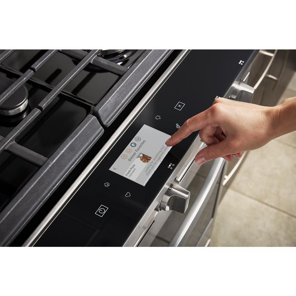 WHIRLPOOL WEG750H0HW Whirlpool 30-inch,5.8 Cu Ft, Gas Slide-in Range With 5 Burners - White