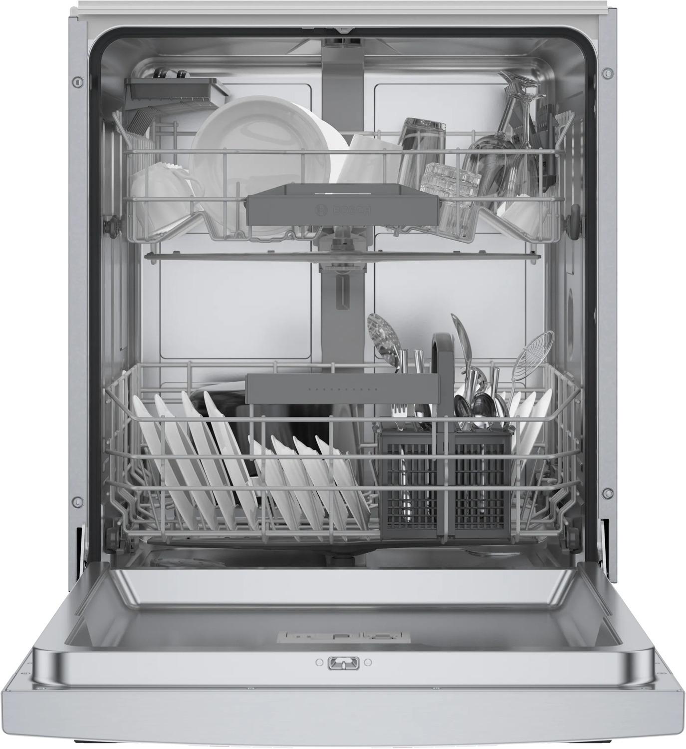 BOSCH SGE53C55UC Bosch 300 Series Dishwasher 24"" Stainless Steel