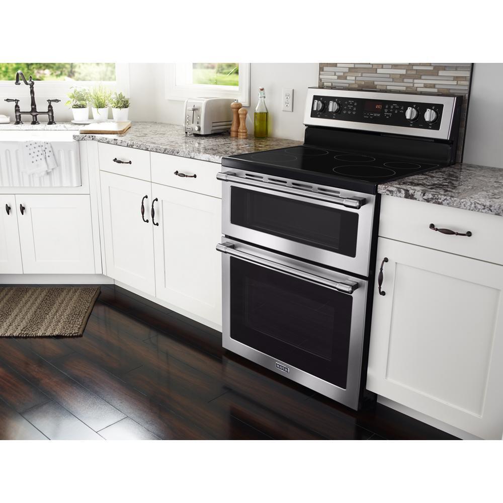 MAYTAG MET8800FZ Maytag 30-inch Wide Double Oven Electric Range With True CONVECT...