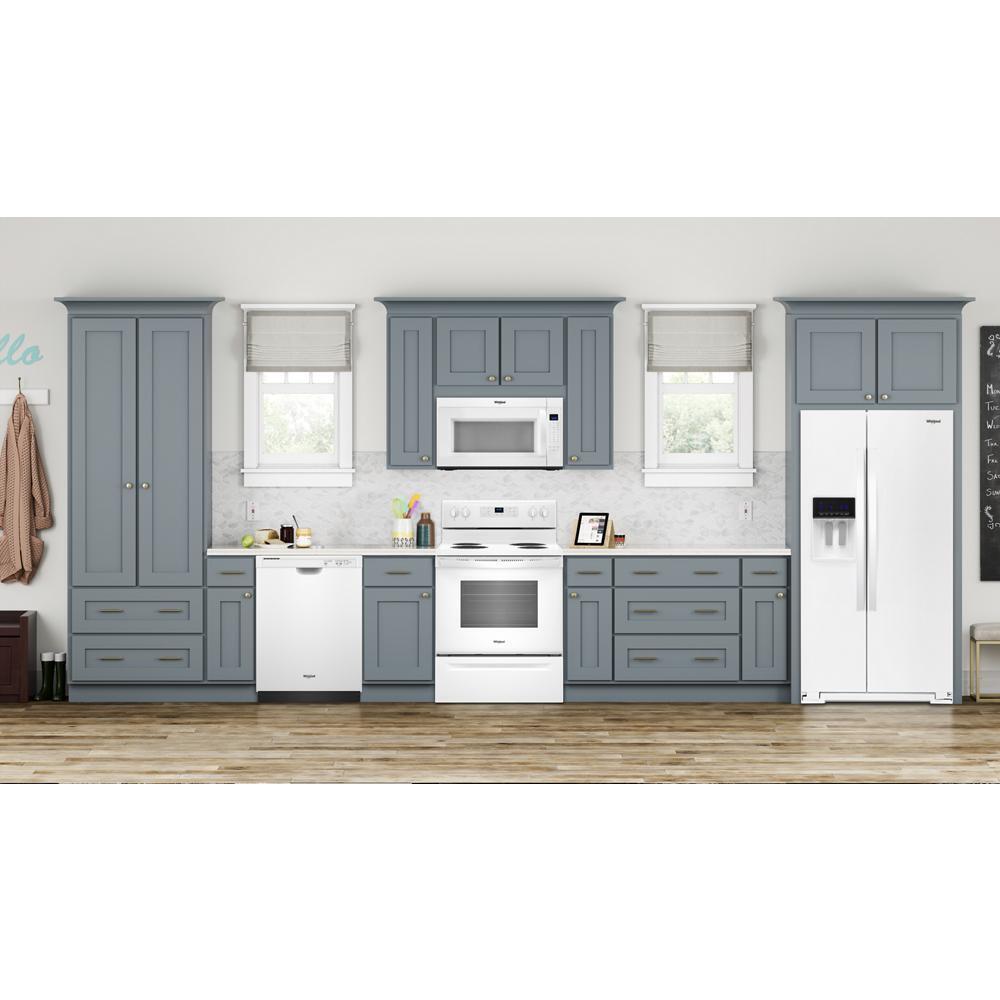 WHIRLPOOL WRS588FIHW Whirlpool 36-inch Wide Side-by-side Refrigerator - 28 Cu. Ft. - ...