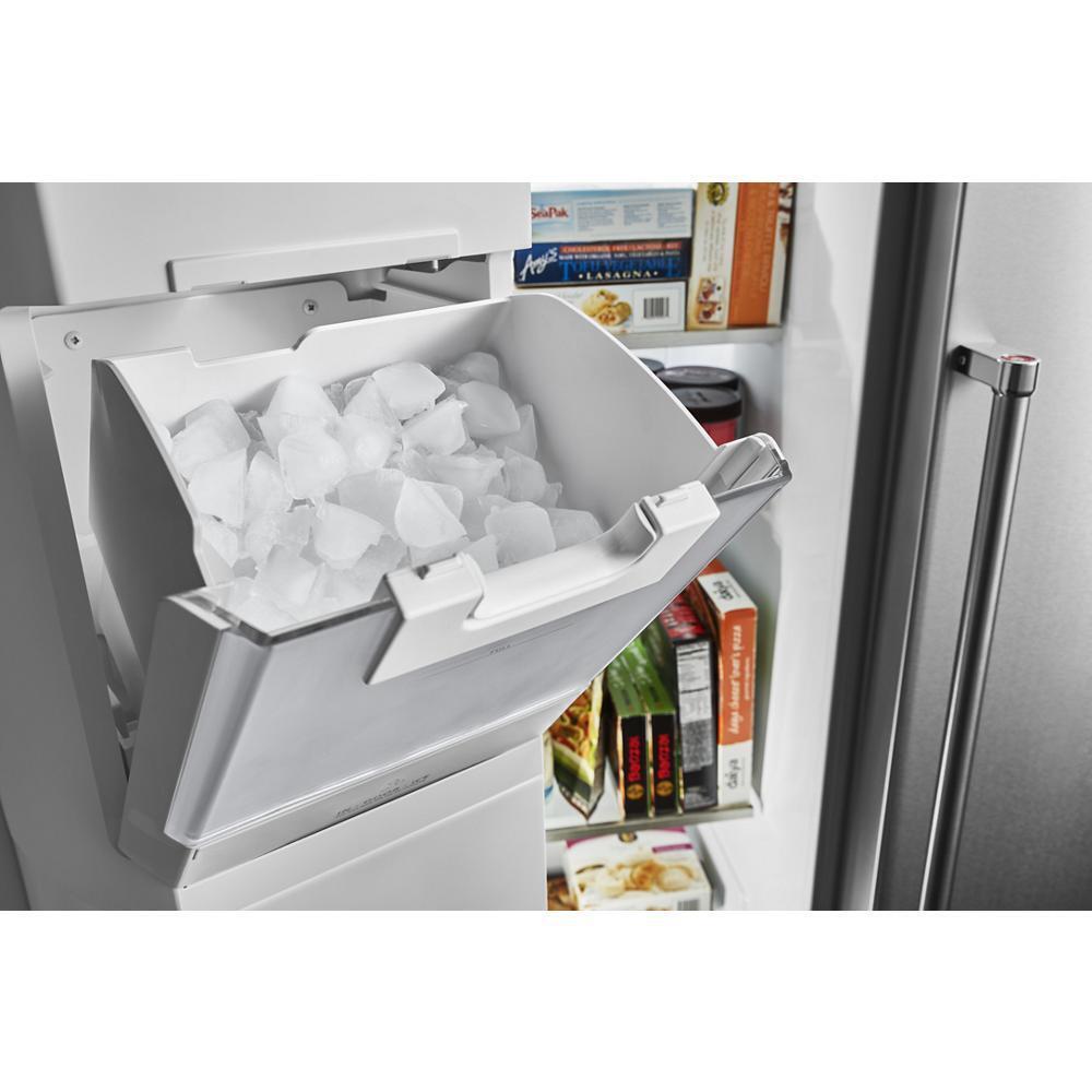 KITCHENAID KRSC703HBS 22.6 Cu Ft. Counter-depth Side-by-side Refrigerator With Exterior I...