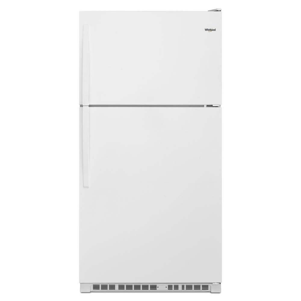 WHIRLPOOL WRT311FZDW White Whirlpool 33"" Wide Top-freezer Refrigerator With Ez CONNEC...