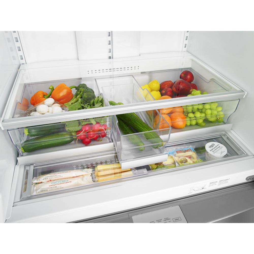 WHIRLPOOL WRX986SIHZ Whirlpool 36-inch Wide 4-door Refrigerator With Exterior Drawer ...