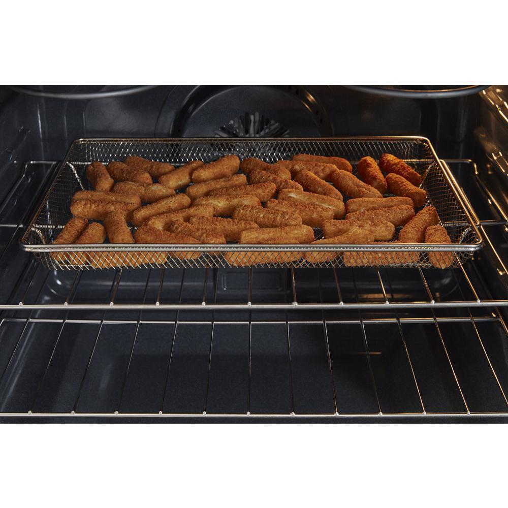 MAYTAG MER7700LZ Maytag Electric Range With Air Fryer and Basket - 5.3 Cu. Ft.