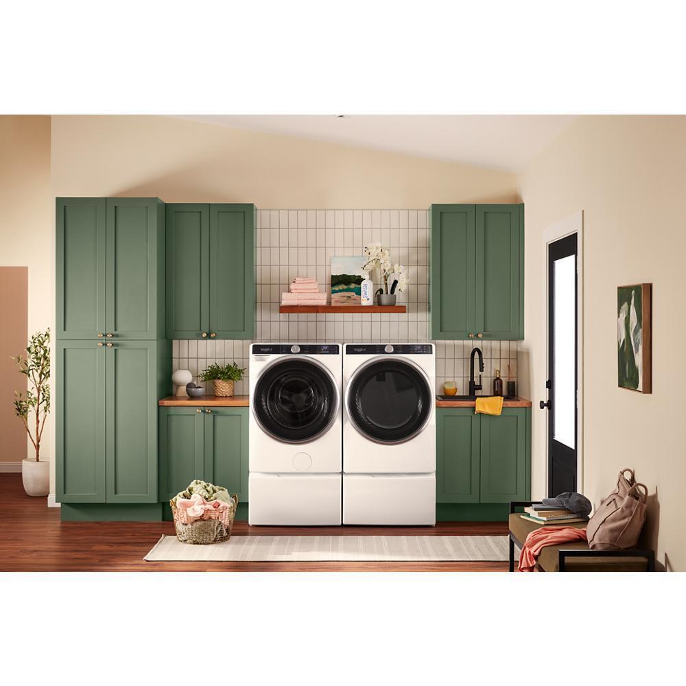 WHIRLPOOL WFW6720RW 5.0 Cu. Ft. Smart Front Load Energy Star Washer With the FRESHFL...