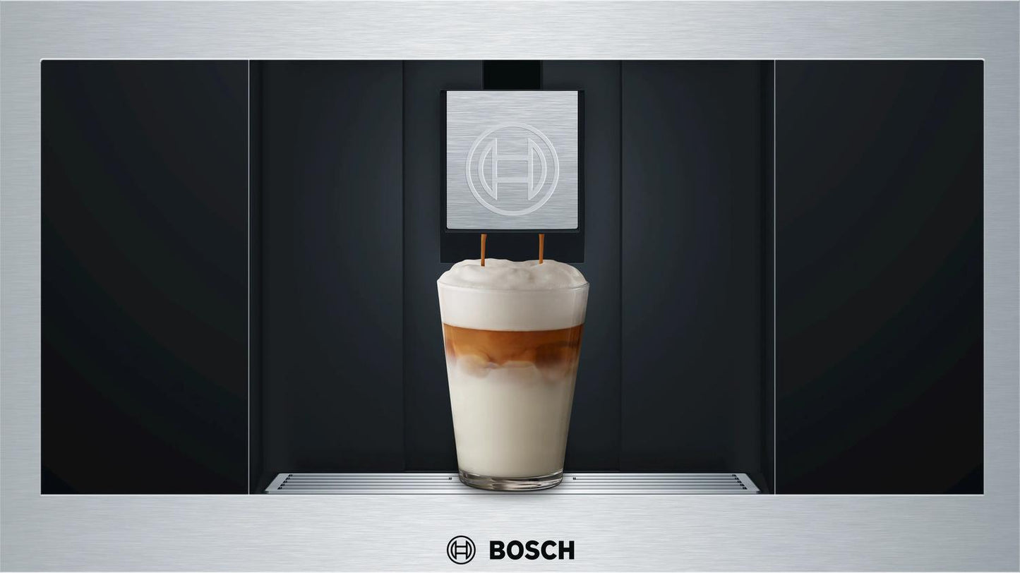 BOSCH BCM8450UC Bcm8450uc Built-in Fully Automatic Coffee Machine Stainless Steel