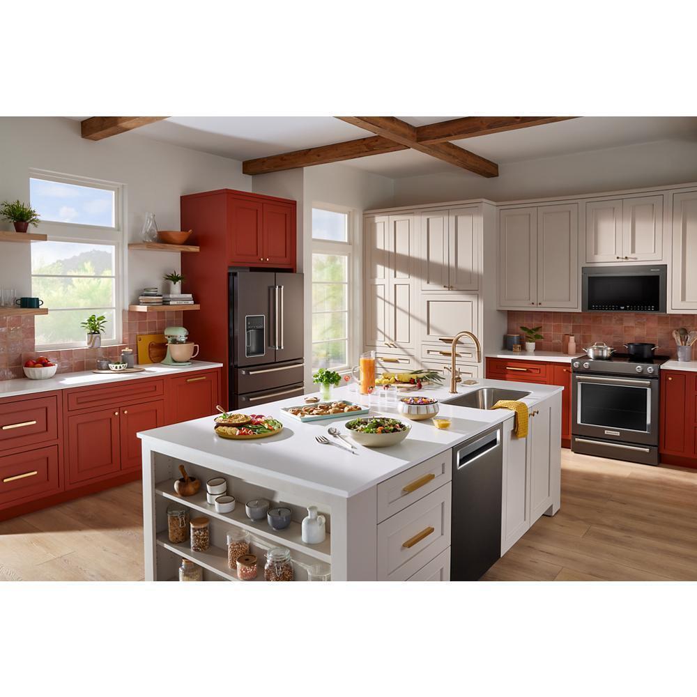 KITCHENAID KRMF536RBS 26.2 Cu. Ft. Multi-door French Door Refrigerator With Platinum INTE...