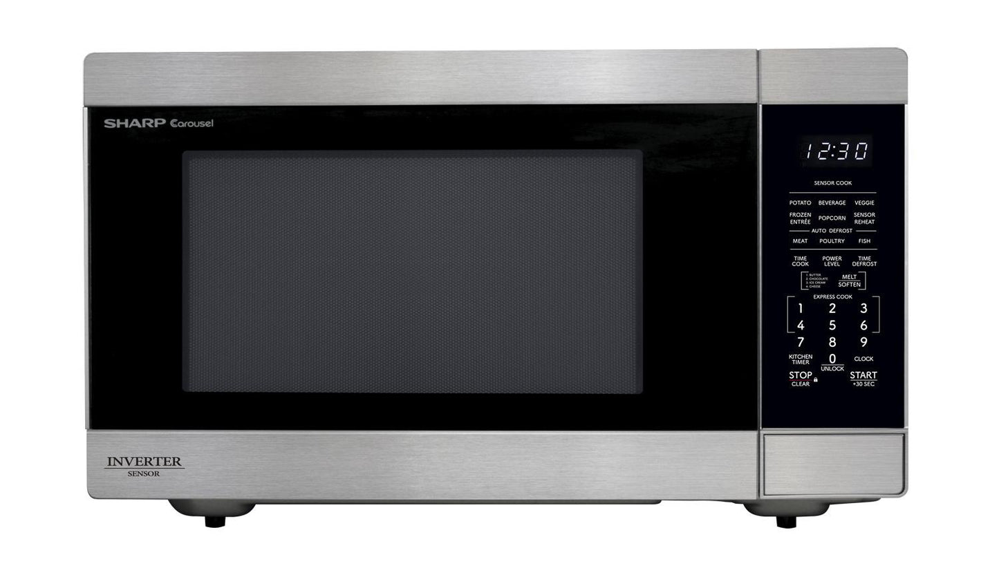 SHARP SMC2266KS Sharp 2.2 Cu. Ft. 1200w Stainless Steel Countertop Microwave Oven W...