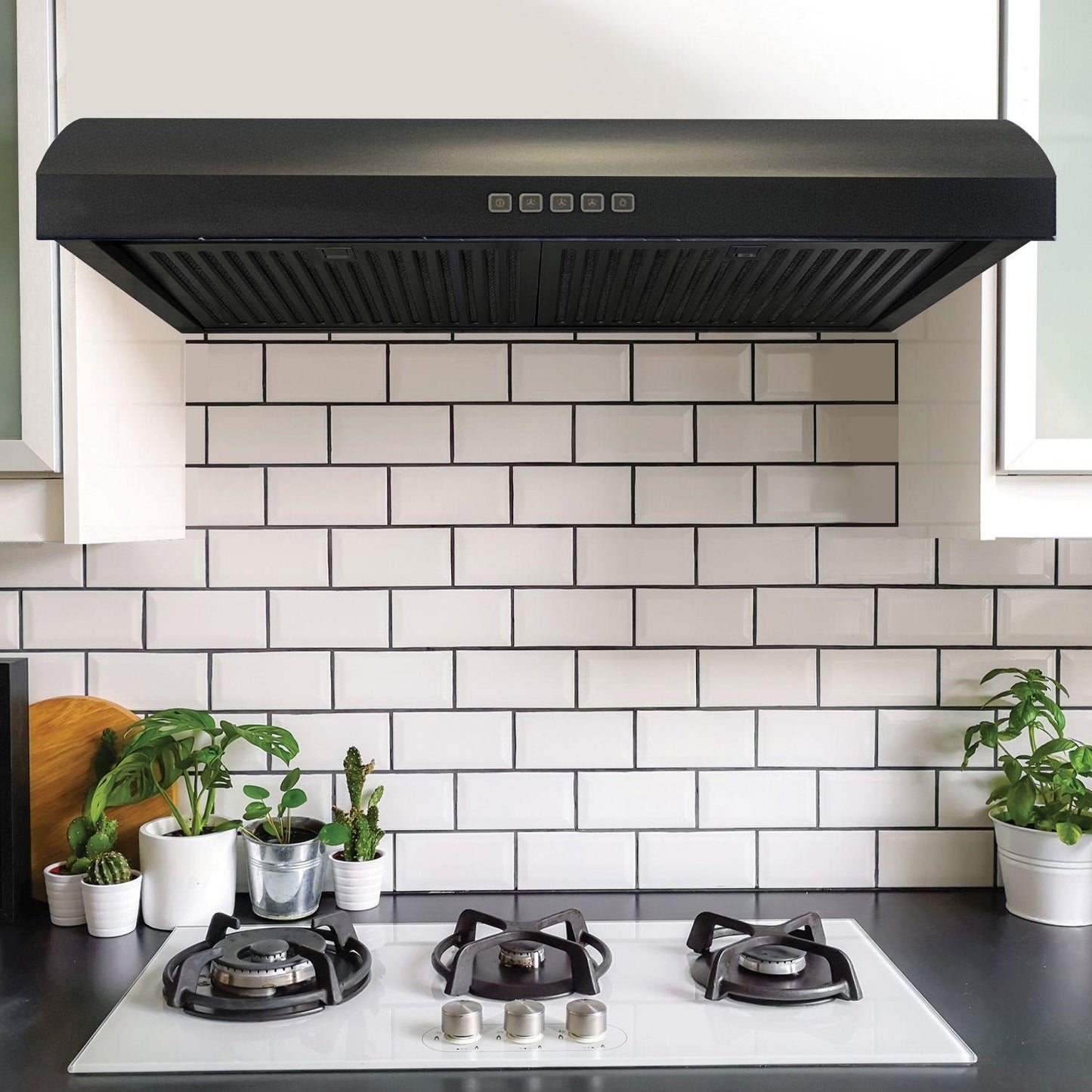 XO APPLIANCE XOE230B XO Appliance 30"" 400 Cfm Under Cabinet Range Hood Black