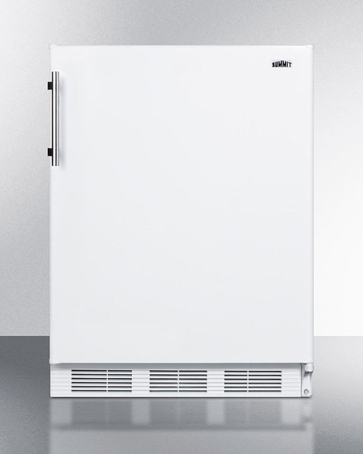 SUMMIT FF61W Freestanding Residential Counter Height All-refrigerator In White W...