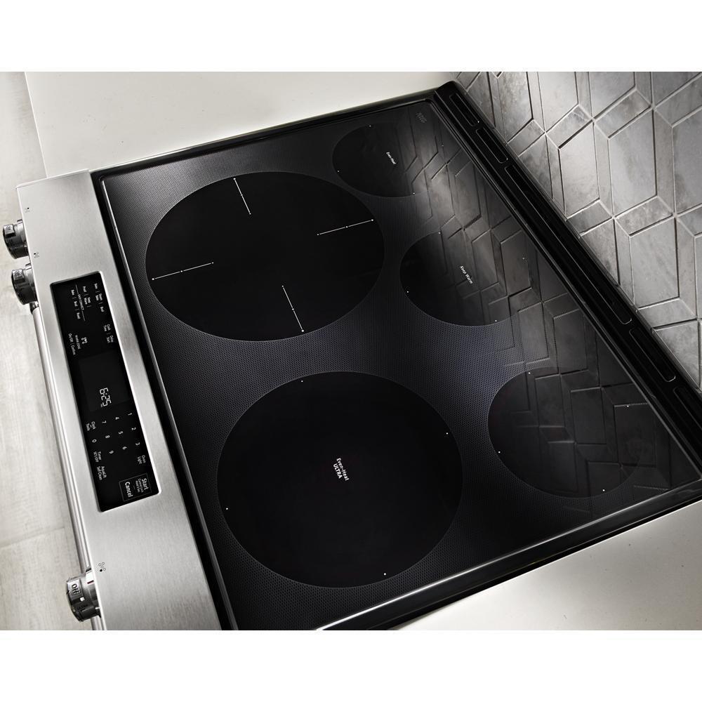 KITCHENAID KSEG700ESS Stainless Steel Kitchenaid 30-inch 5-element Electric Slide-in C...