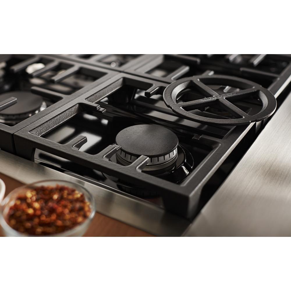 KITCHENAID KFGC506JIB Kitchenaid 36'' Smart Commercial-style Gas Range With 6 Burners ...