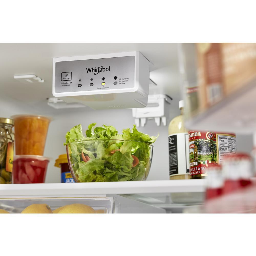 WHIRLPOOL WRTX5328PB Whirlpool 28-inch Wide Top-freezer Refrigerator - 16.3 Cu. Ft.