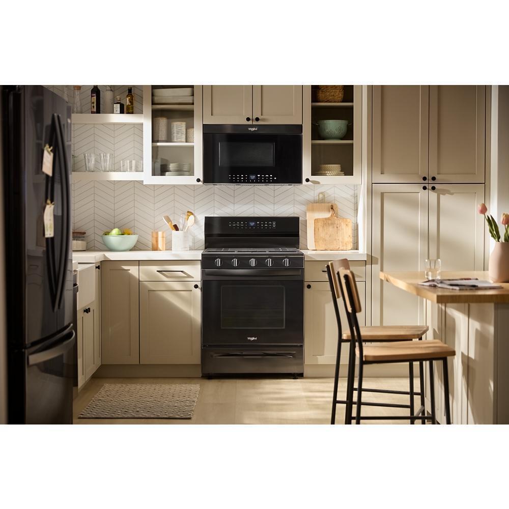 WHIRLPOOL WMMF7330RB Whirlpool Air Fry Over-the-range Microwave With Flush Built-in Design