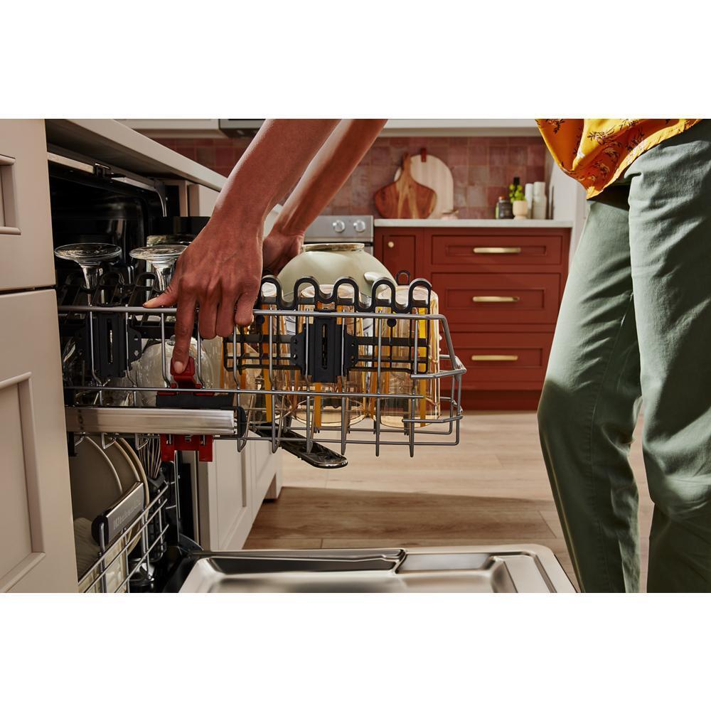 KITCHENAID KDTF324PPA 44 Dba Panel-ready Two-rack Flush Dishwasher With Door-open Dry System