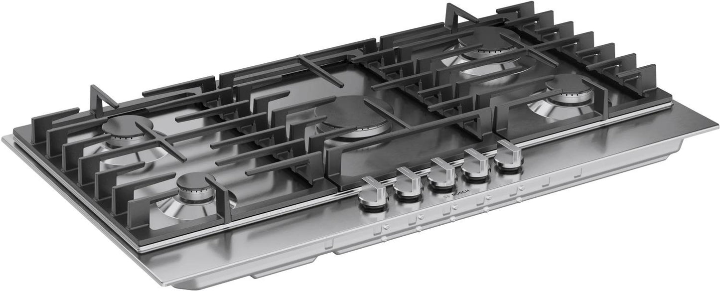 BOSCH NGM3650UC Bosch 300 Series Gas Cooktop Stainless Steel