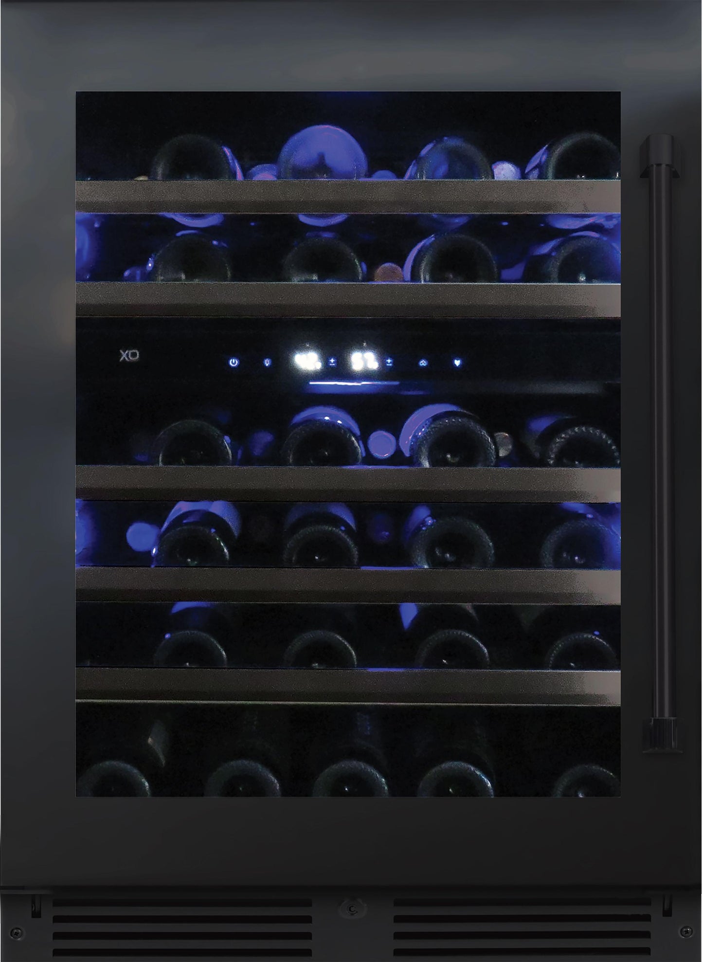 XO APPLIANCE XOU24WDZGBSL XO Appliance Dual Zone Wine 24"" Black Stainless Lh