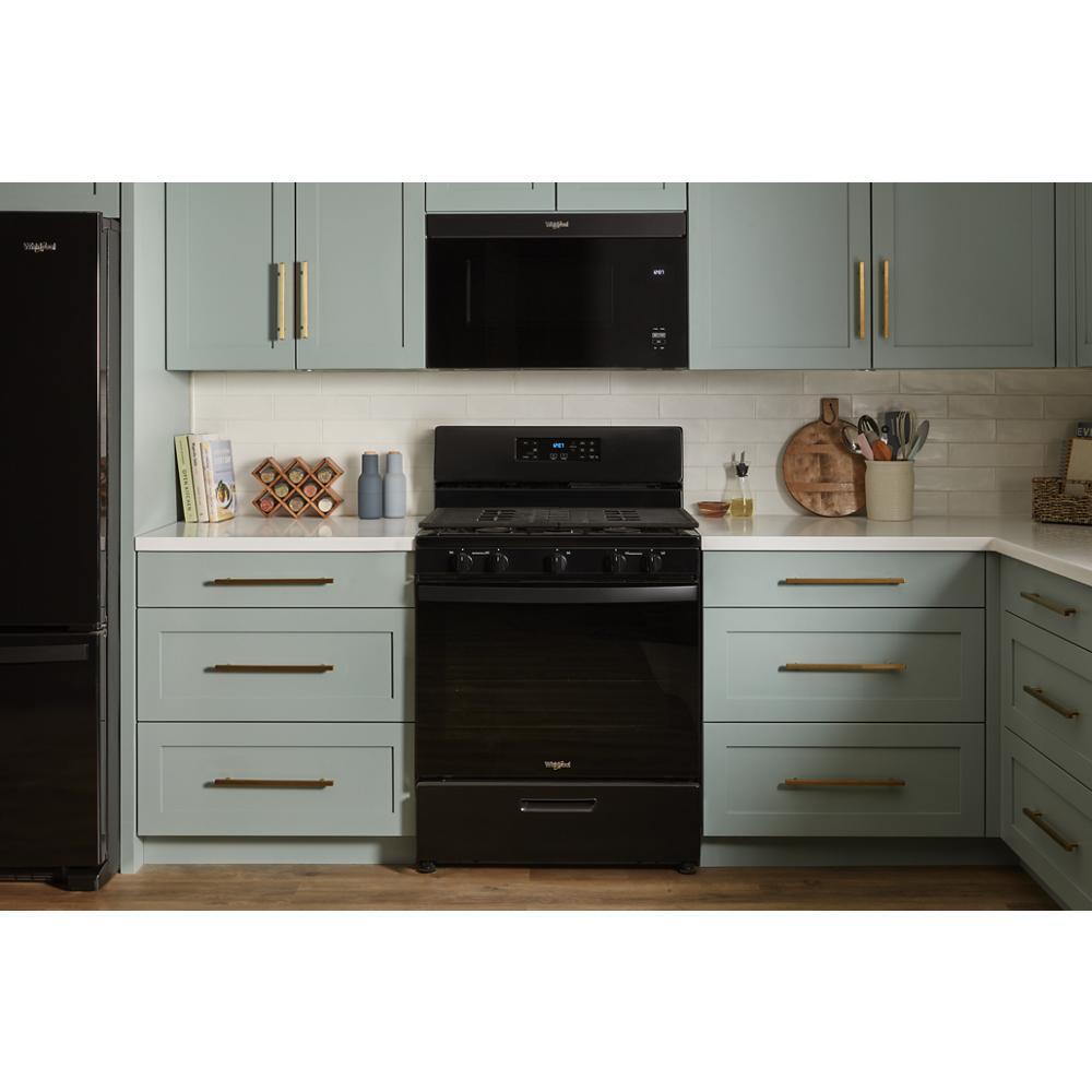WHIRLPOOL WMMF5930PB 1.1 Cu. Ft. Flush Mount Microwave With Turntable-free Design