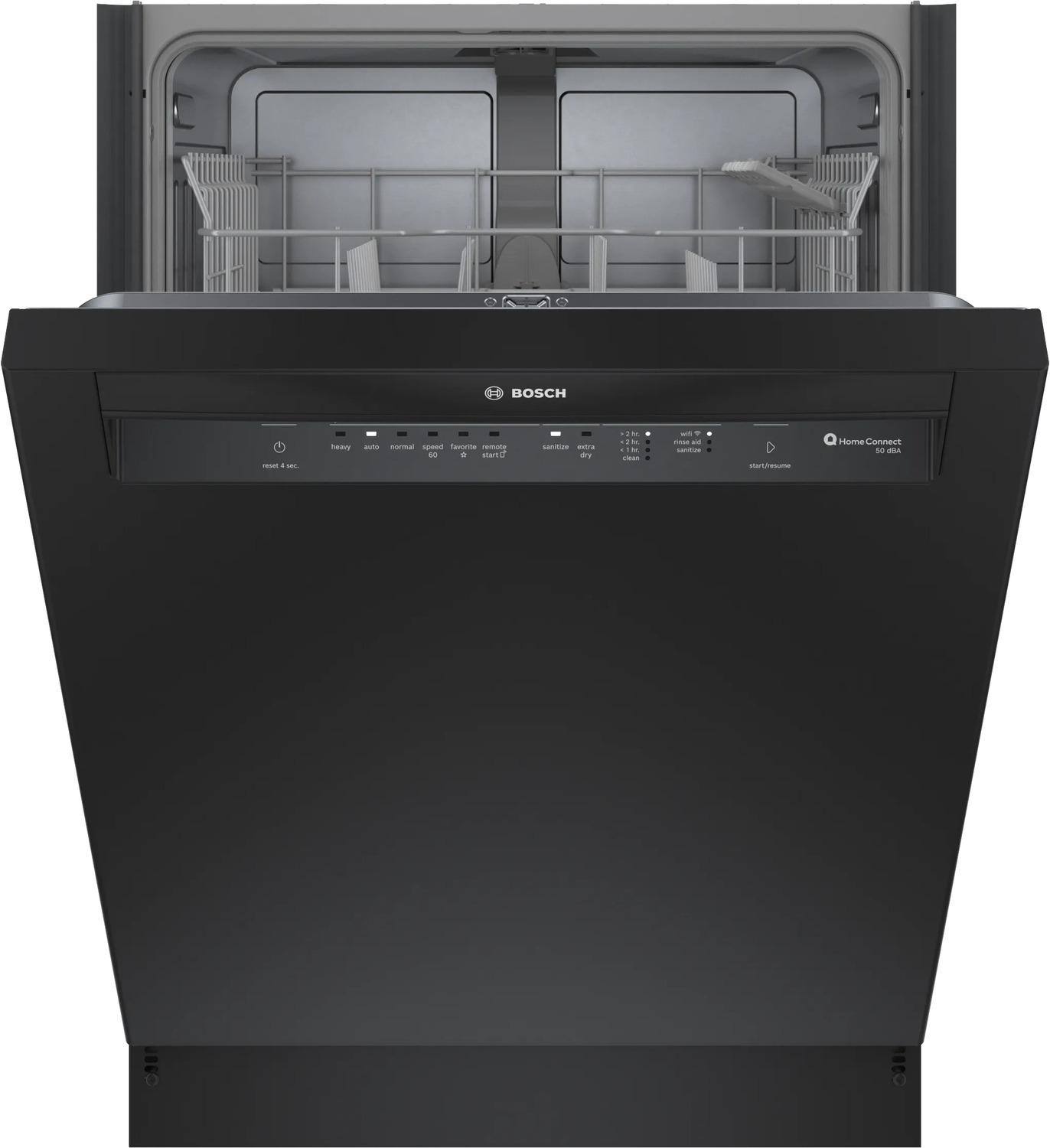 BOSCH SHE3AEM6N Bosch 100 Series Dishwasher 24"" Black