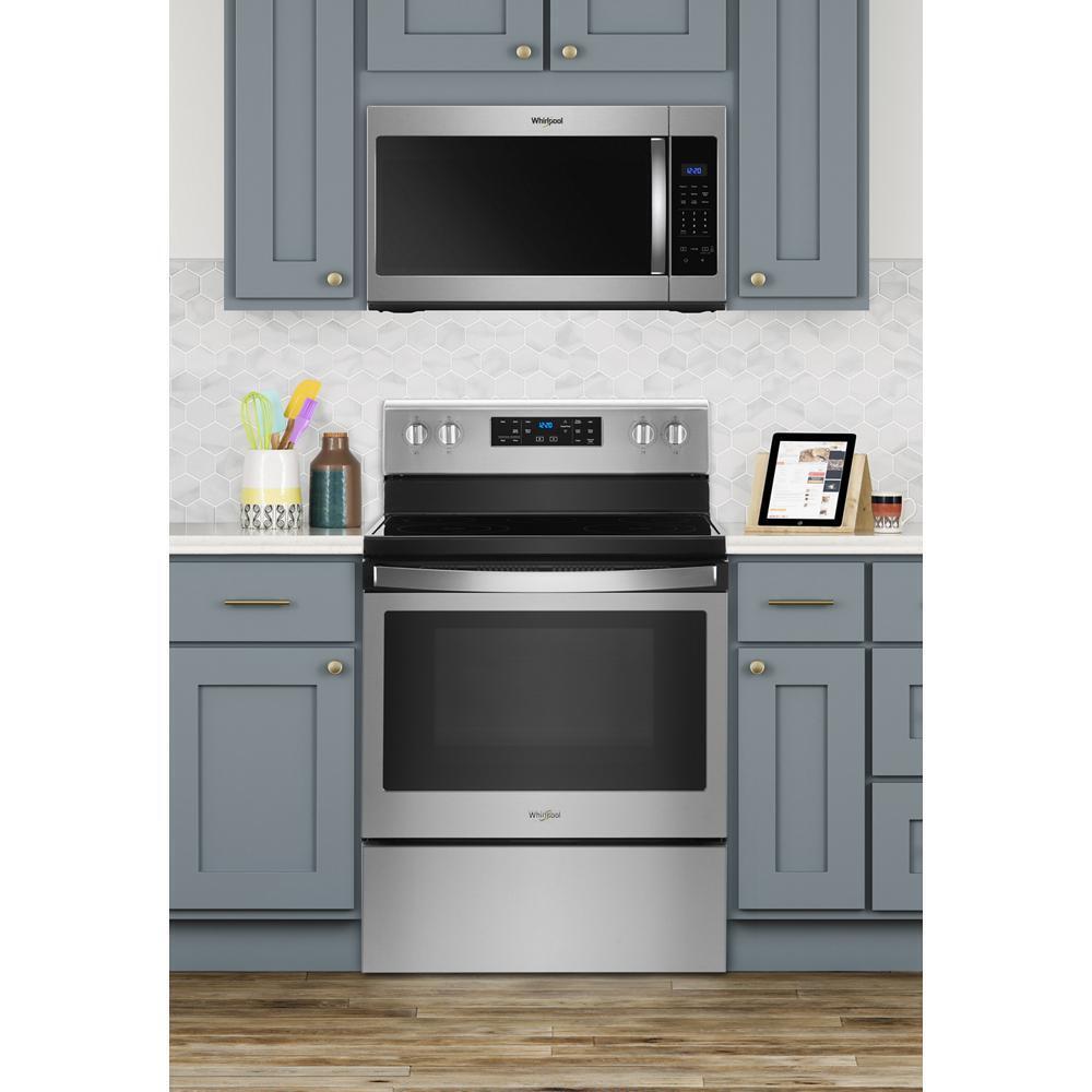 WHIRLPOOL WMH31017HZ Whirlpool 1.7 Cu. Ft. Microwave Hood Combination With ELECTRONIC...